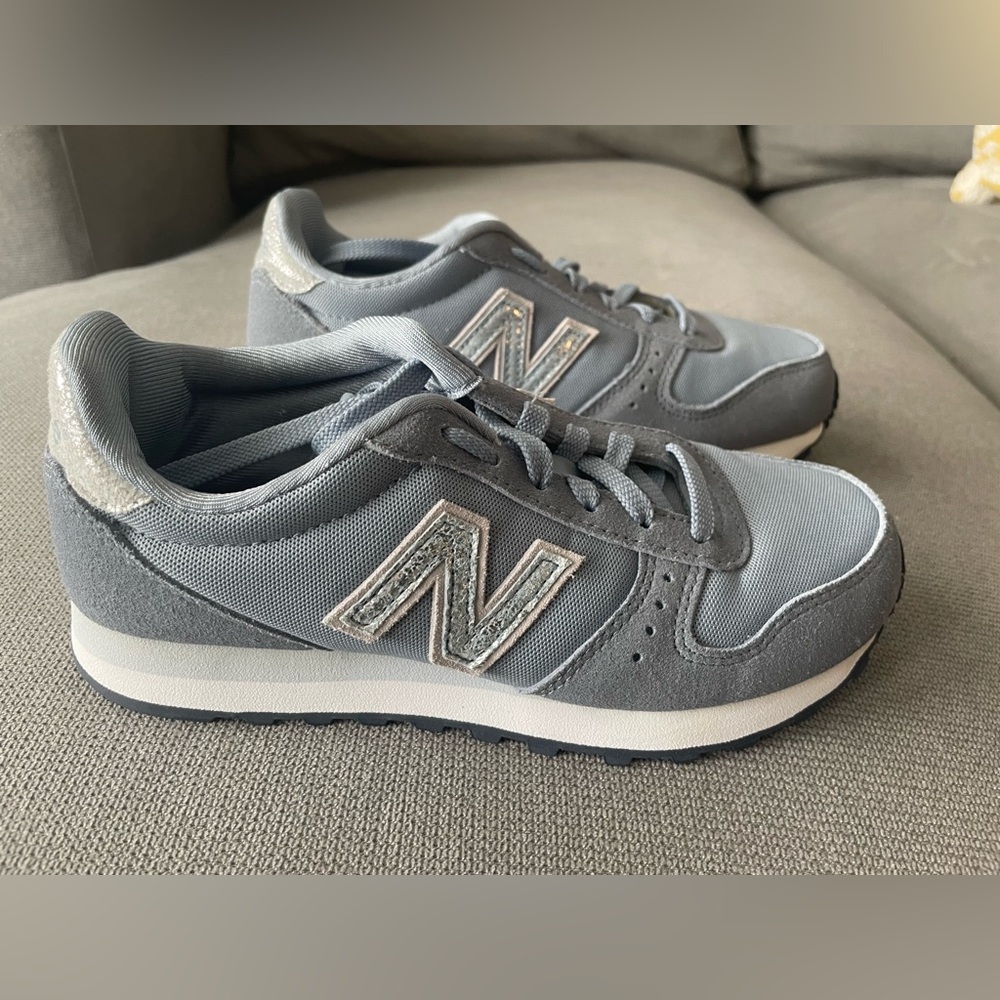 New Balance Blue and Gray Sneakers